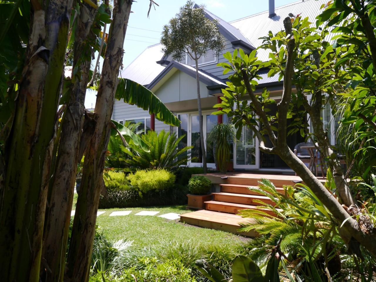 Kereru Cottage Russell - James Cook Apartment 외부 사진